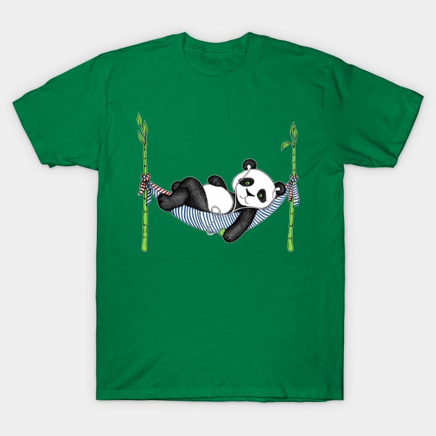 iPod Panda T-Shirt by micklyn